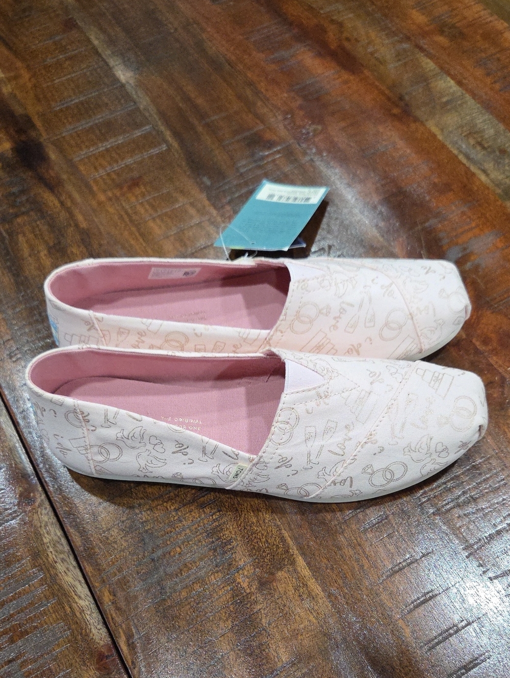 Toms "Bride" Shoes NWT